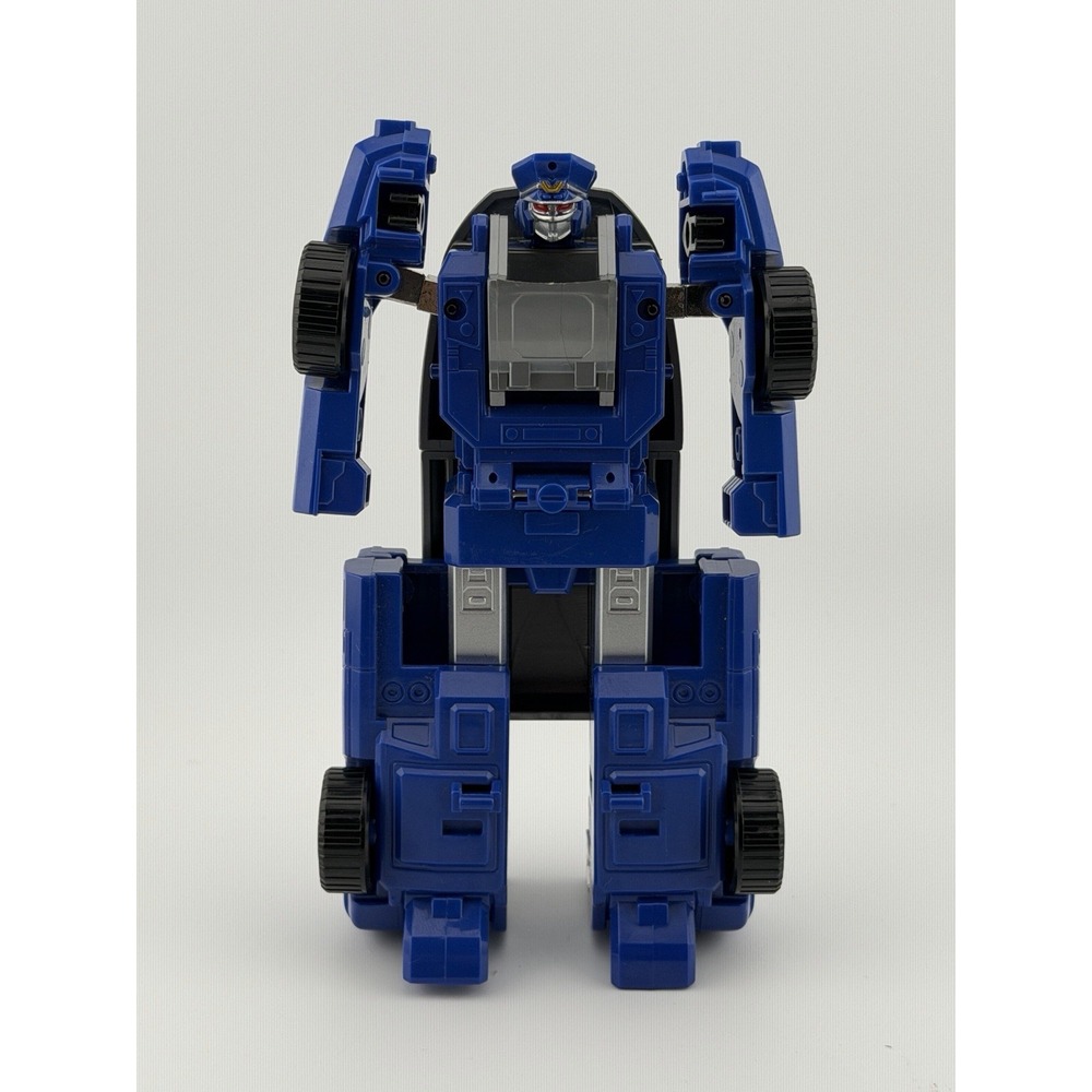 Power Rangers Turbo Rescue Zord Blue #2 Police Car Vehicle 1997 Bandai